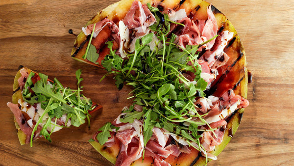 Grilled Watermelon Pizza