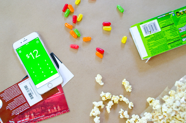 Pay for movies with Square Cash