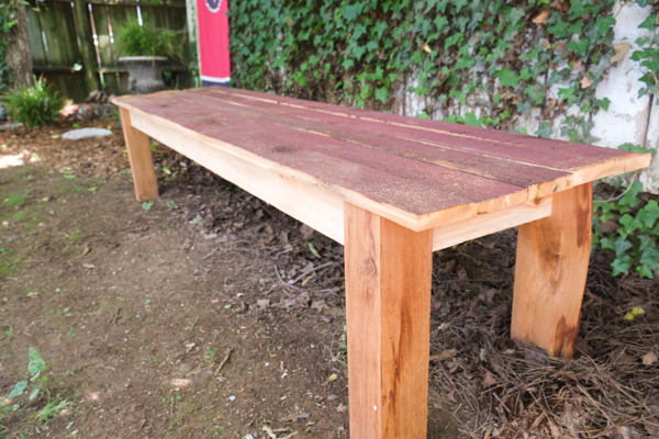 Weekday Projet: Make a Cedar Bench in Less Than 2 Hours