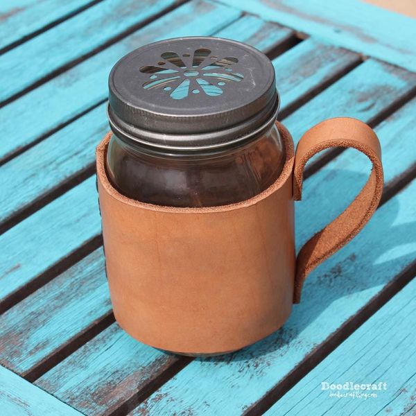 Leather Cup Holder