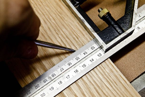 Marking with a Scratch Awl