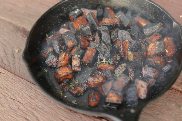 fireside sea salt and vinegar potatoes