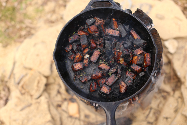 fireside sea salt and vinegar potatoes