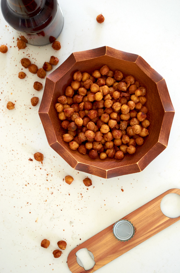 Crispy BBQ Chickpeas