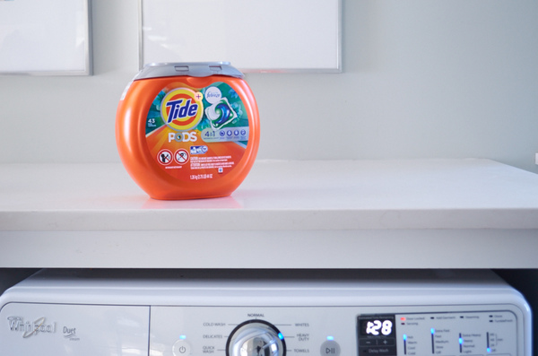 Tide Pods concentrated detergent