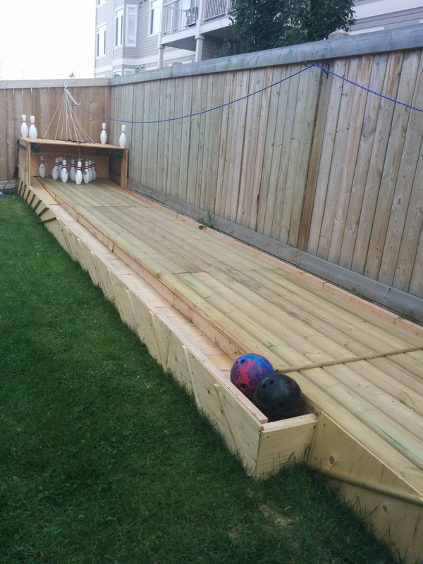 Backyard Bowling Alley