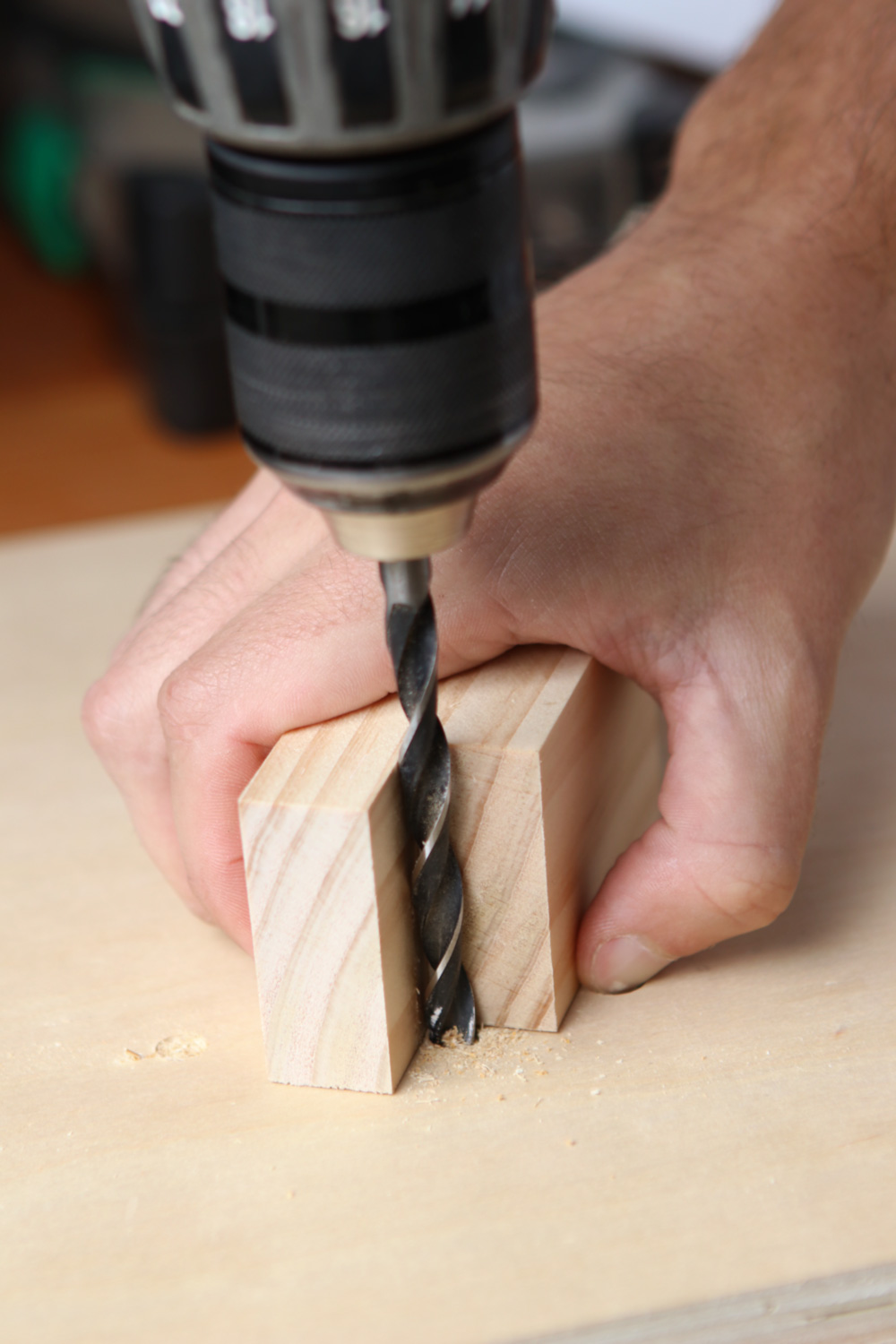 How To Drill Straight And Square Holes Without A Drill Press Manmade Diy