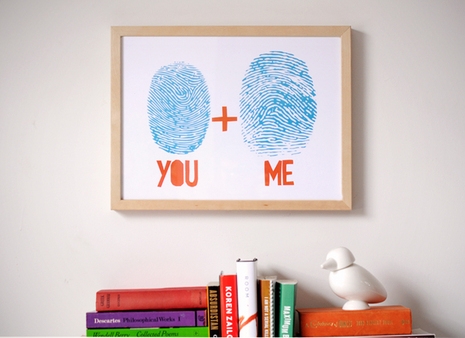 Finger print art