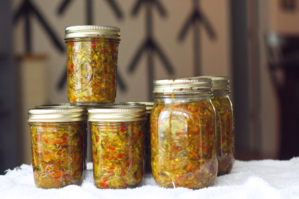 Sweet Zucchini Relish Recipe | Store-Bought Relish Who? - ManMadeDIY