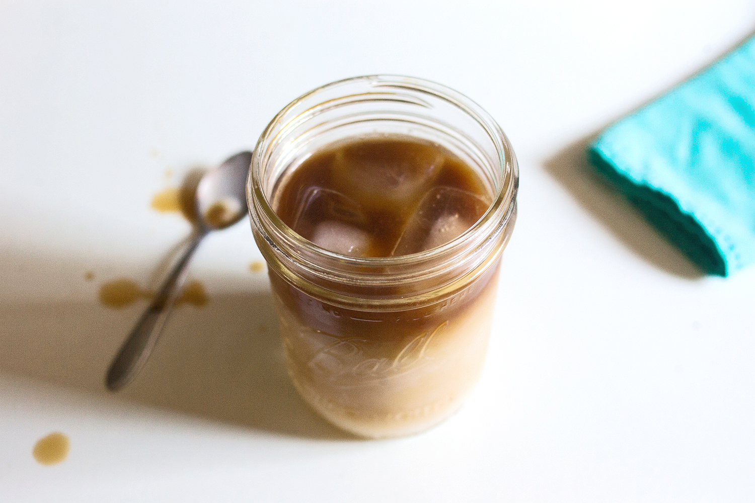 How to make a summery coffee drink