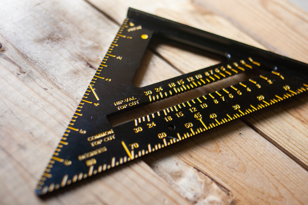 speed square is an essential tool in any garage.