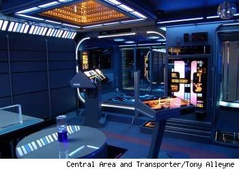 Tony Alleyne, trasnporter  console, star trek