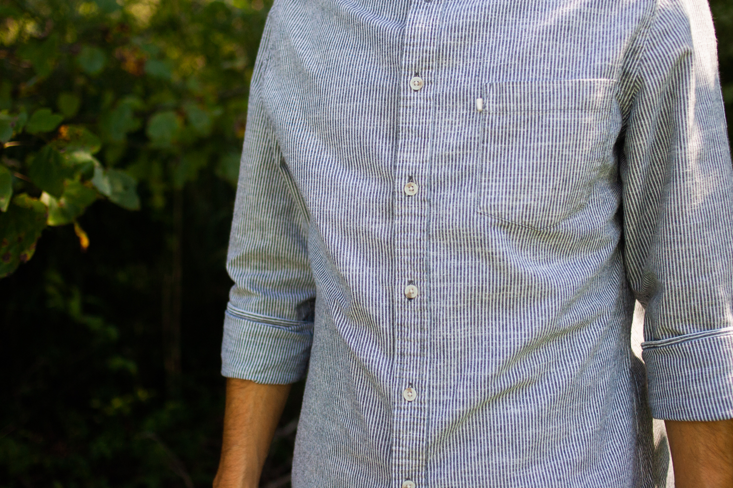 how to roll up sleeves on any shirt