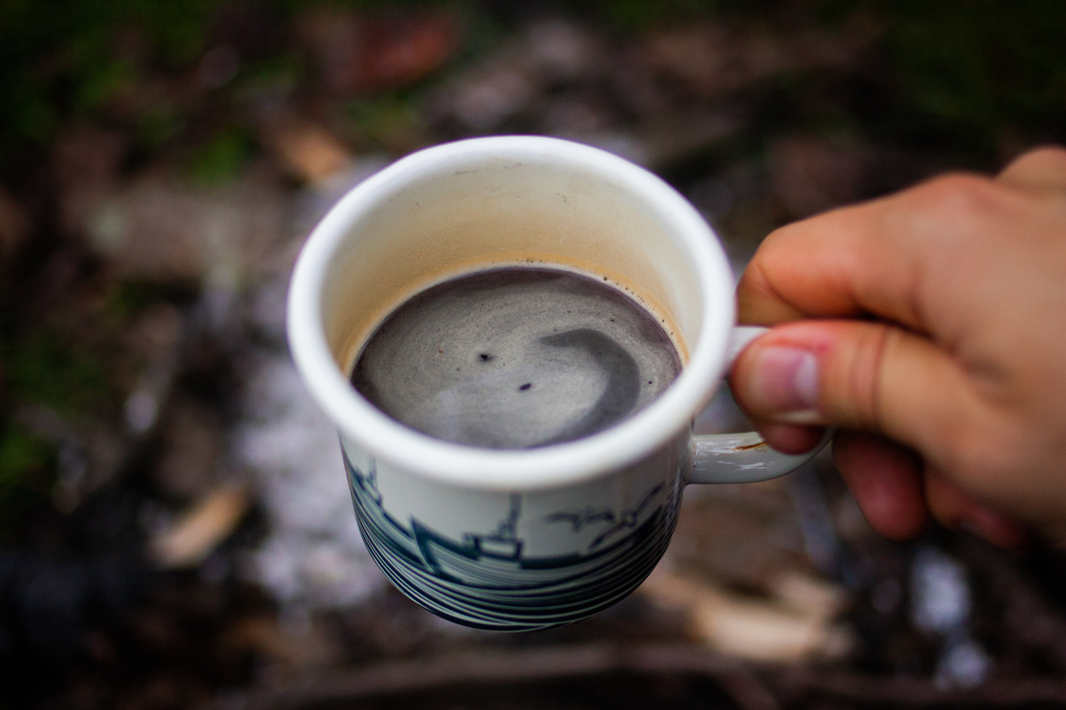 camping coffee maker - not too bad