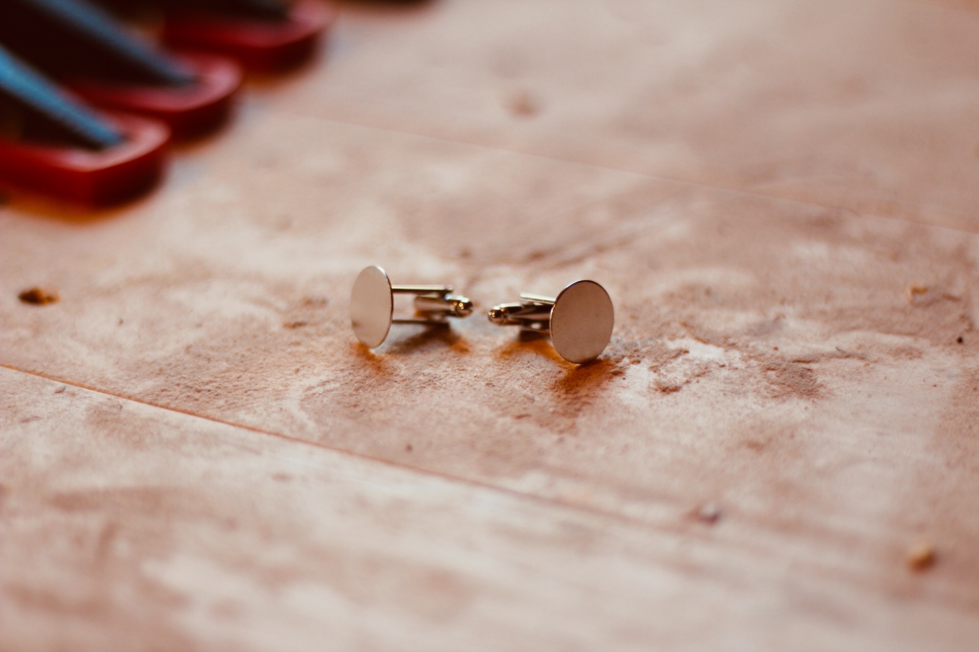 wooden custom cufflinks  - blanks